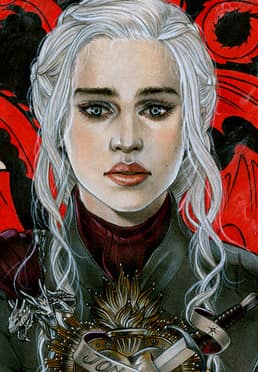 Sketches of a Dangerous Mind - 2019 - The Bleeding Heart Of Daenerys Targaryen