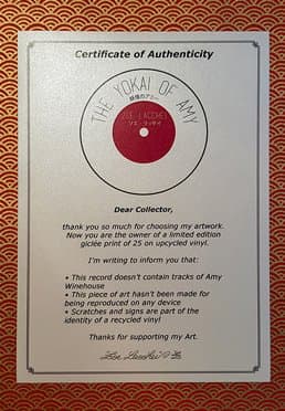 Limited Edition - 2018 - The Yokay of Amy - dettaglio