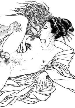 Original Artworks - 2019 - Neo Shunga - Goku