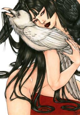 Giclée Prints - Geisha of the Crows