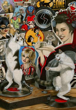 Giclée Prints - Pussycats Secret Society